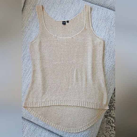 💝Simons Tan Knit Tank Top - Picture 1 of 3